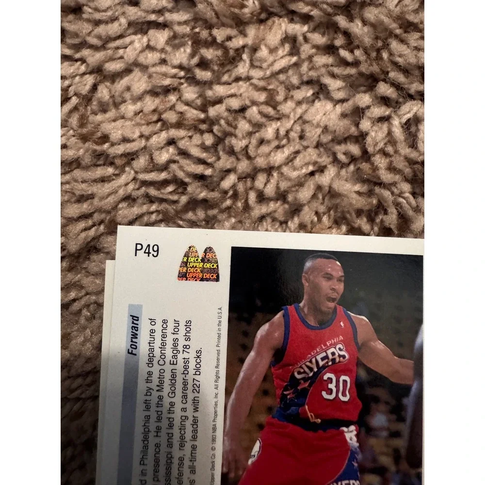 1992-93 Upper Deck Philadelphia 76ers Card Lot  Weatherspoon & Hawkins –29 Cards